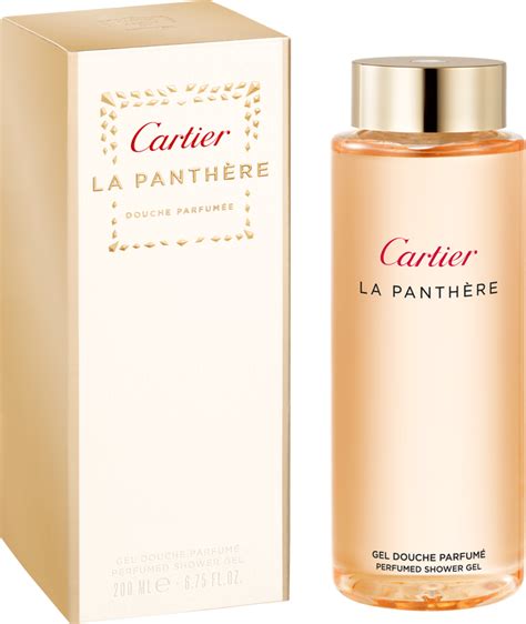 cartier la panthere shower gel